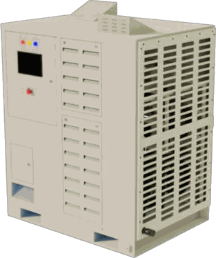H2C0 liquid-cooled PEM fuel cell power system cabinet, 5 kW to 2 MW